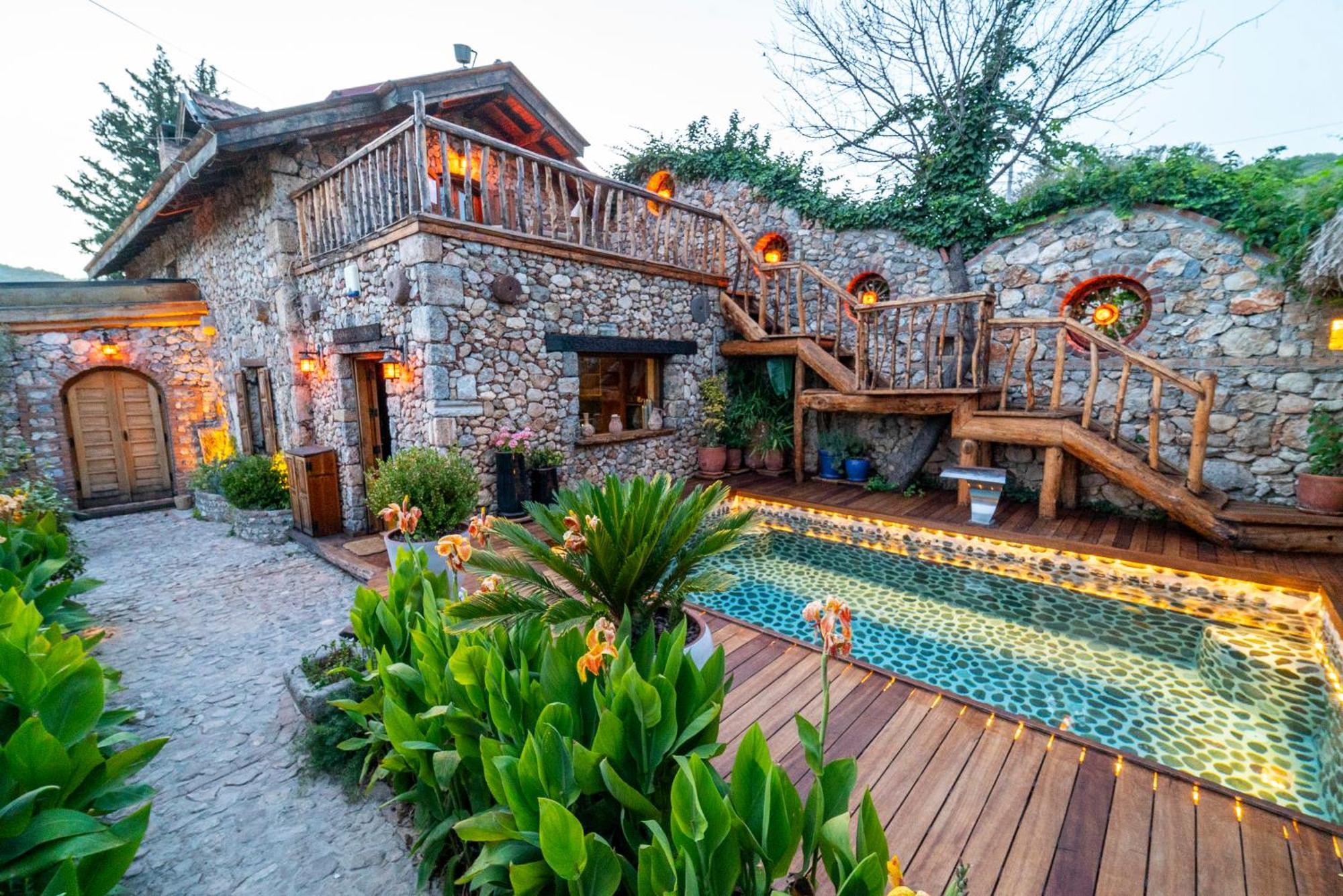 Levissi Lodge Otantic Stone Villa In Kayakoy Exterior foto
