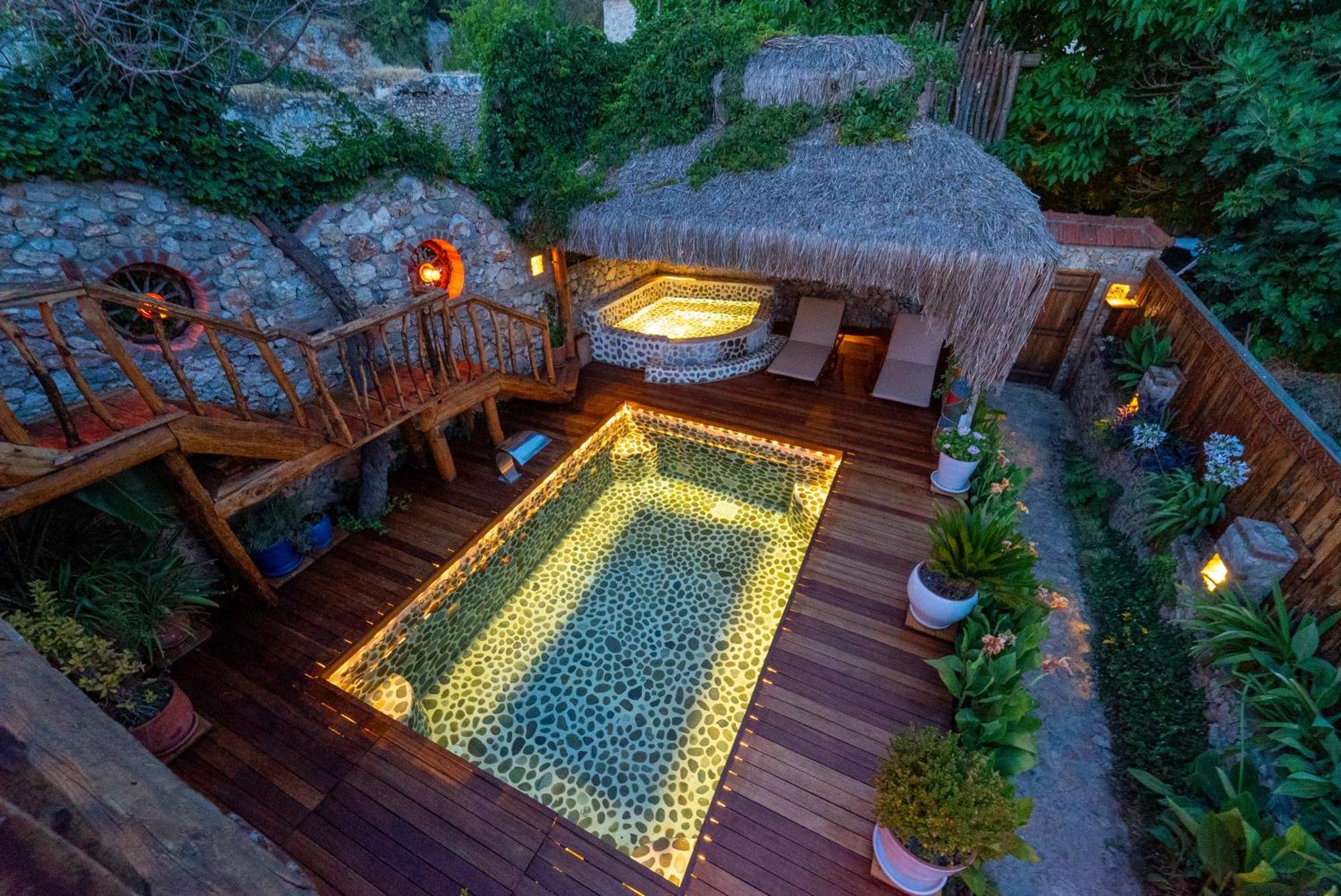 Levissi Lodge Otantic Stone Villa In Kayakoy Exterior foto